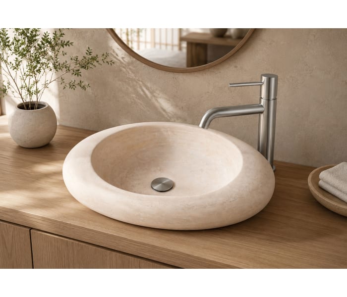 Lavabo de mármol natural Bruntec Cicle Principal 1