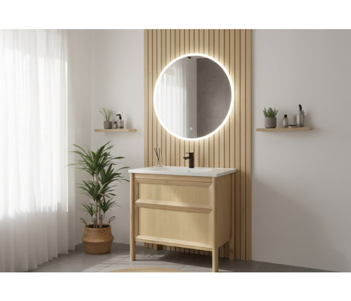Conjunto de mueble de baño Bruntec Natura Principal 0
