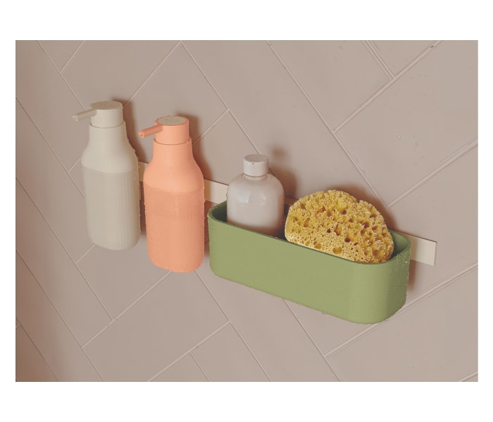 Set modular para ducha con dosificador y guía a pared de Cosmic Alife Principal 0
