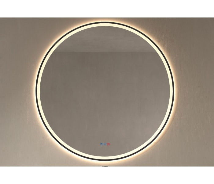Espejo de baño con luz LED Bruntec Aura Principal 1