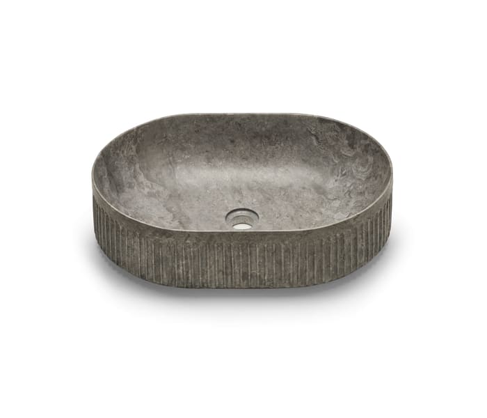 Lavabo sobre encimera Bathco Striae oval Principal 1