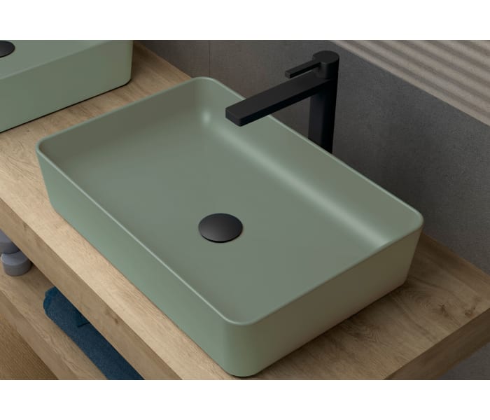 Lavabo sobre encimera Coycama Curazao Detalle 17