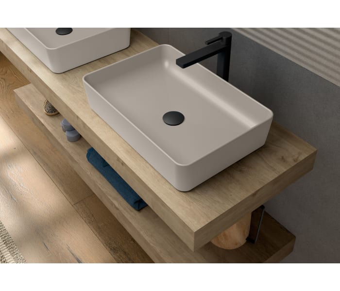 Lavabo sobre encimera Coycama Curazao Detalle 18
