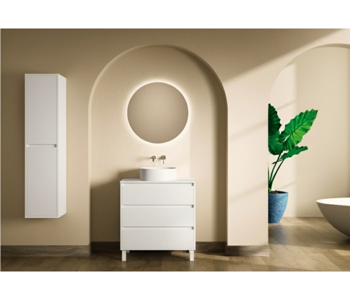 Mueble de baño con encimera de Solid Surface Bruntec Boston Principal 4