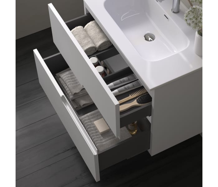 Conjunto mueble de baño Bruntec Lia colores Detalle 12