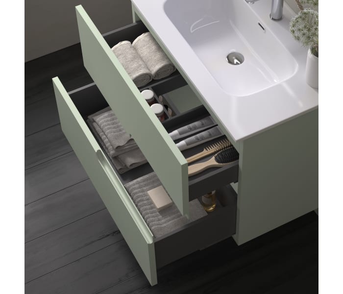 Conjunto mueble de baño Bruntec Lia colores Detalle 13
