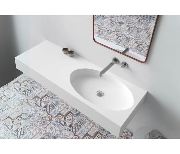 Lavabo suspendido Bruntec California Principal 0