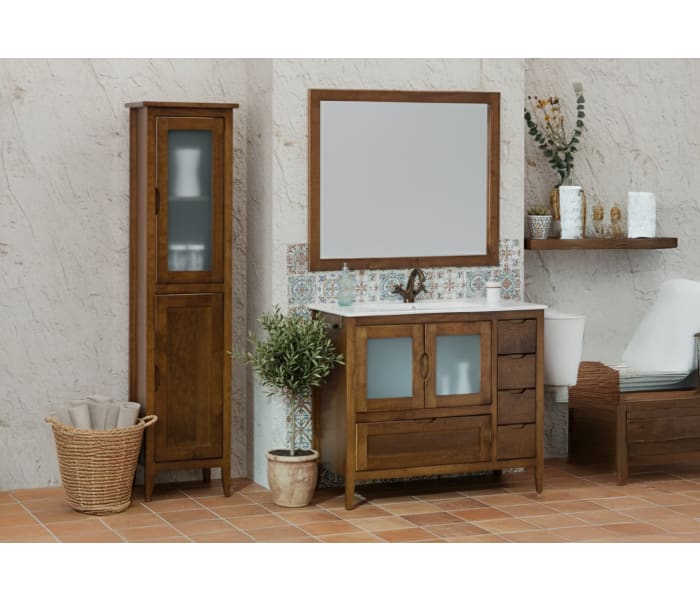 Conjunto mueble de baño rústico Bruntec Timor Principal 0