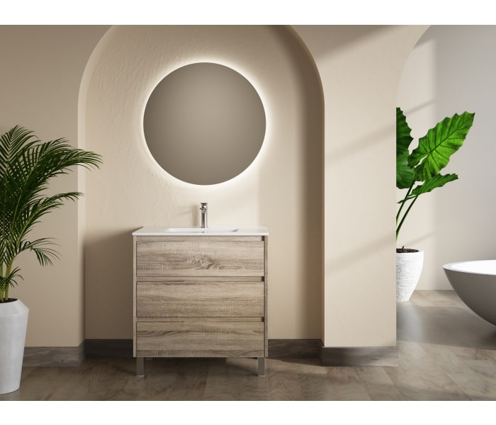 Conjunto mueble de baño Bruntec Boston Principal 1