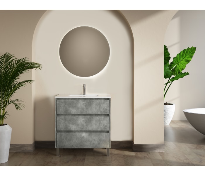 Conjunto mueble de baño moderno Bruntec Boston