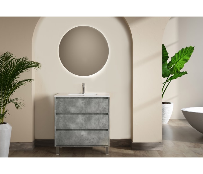 Conjunto mueble de baño Bruntec Boston Principal 1
