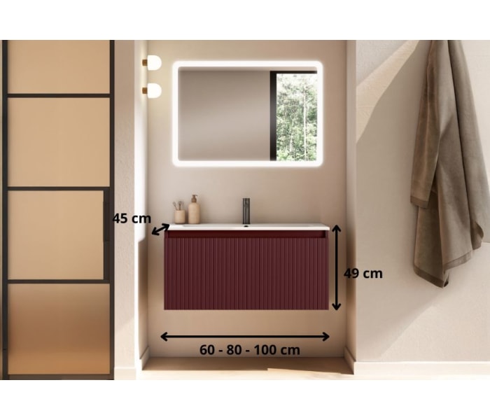 Mueble de baño Viso Bari - Duo Croquis 21