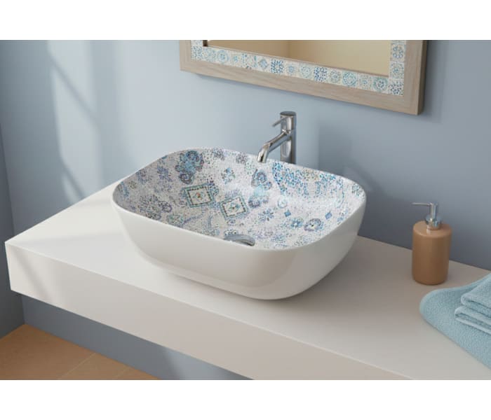 Lavabo sobre encimera Bruntec Roma mate Principal 0