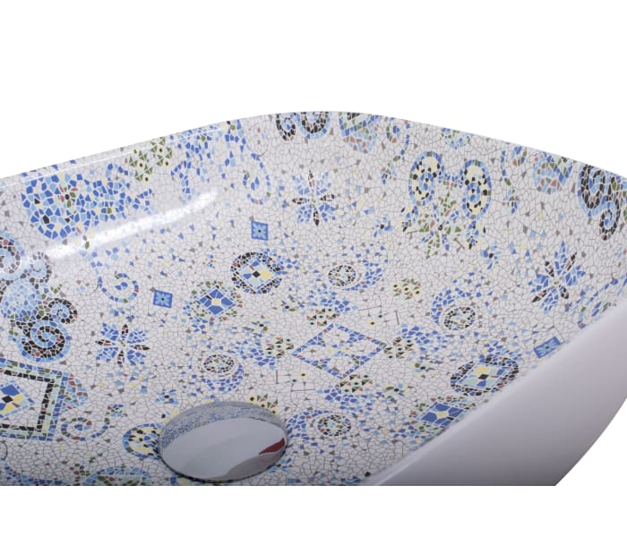 Lavabo sobre encimera Bruntec Roma mate Detalle 4