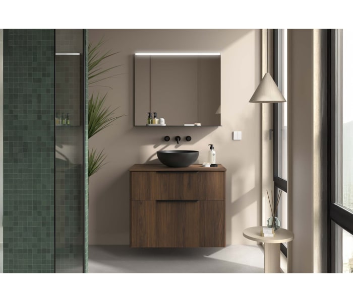 Mueble de baño con encimera de madera Salgar Luva Principal 0