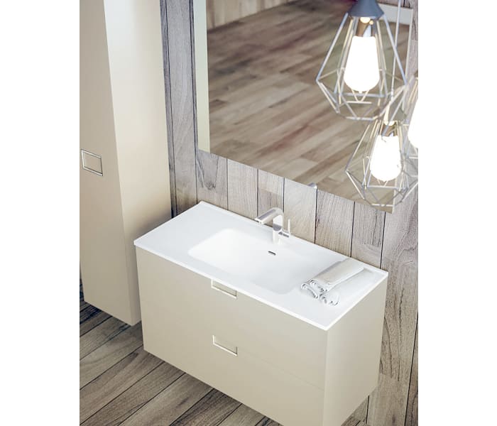 Mueble de baño rústico 140 cm. Solaro - Muebles de baño