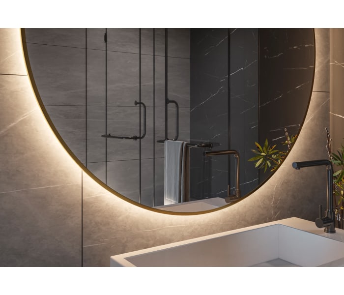 Espejo de baño con luz LED Bruntec Atria Detalle 6