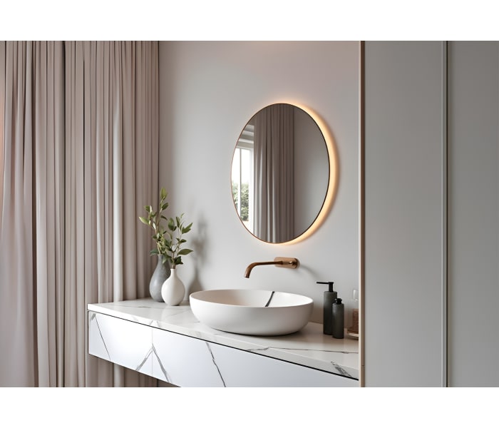 Espejo de baño con luz LED Bruntec Atria Ambiente 7