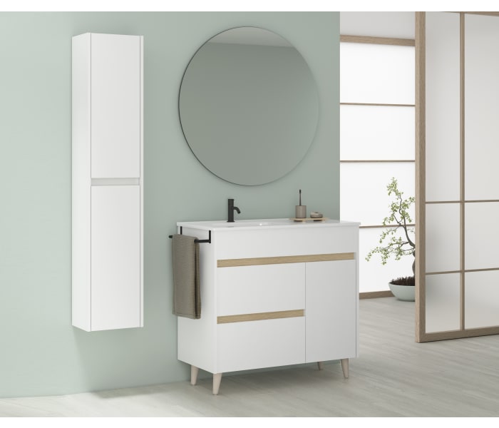 Conjunto mueble de baño Amizuva Kaori Principal 3