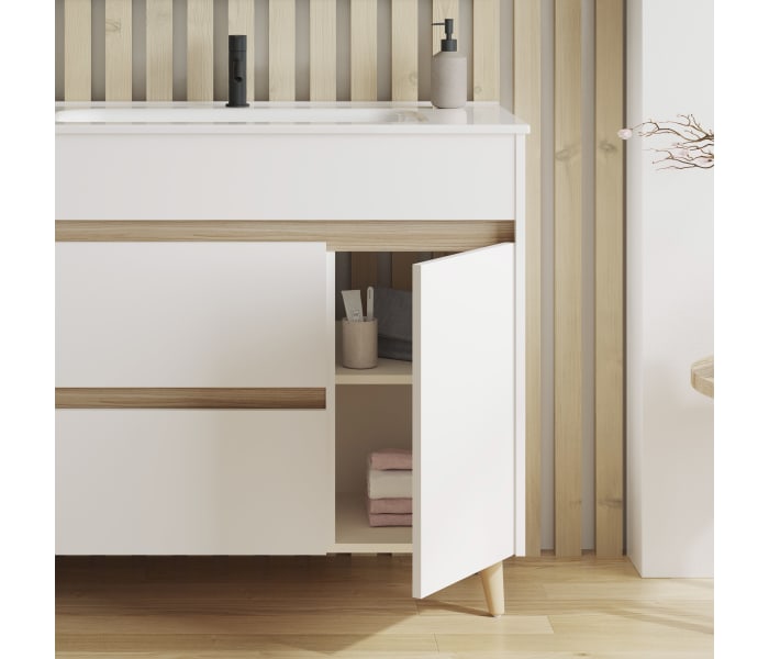 Conjunto mueble de baño Amizuva Kaori Detalle 5