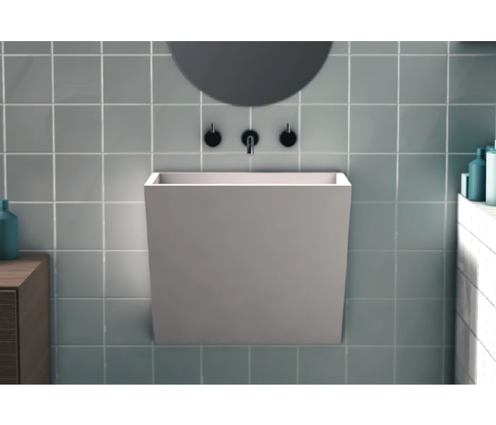 Lavabo suspendido Art and Bath Suton Detalle 1