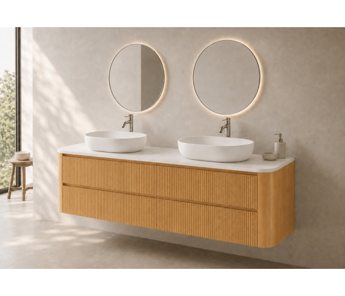 Mueble de baño con encimera Solid Surface Bruntec Duna Principal 0