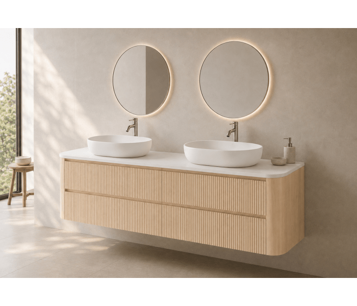 Mueble de baño con encimera Solid Surface Bruntec Duna Principal 1