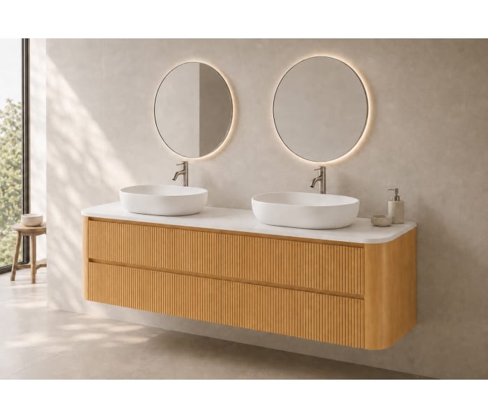 Mueble de baño con encimera Solid Surface Bruntec Duna Principal 0