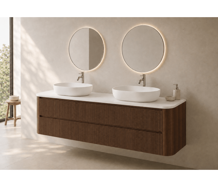 Mueble de baño con encimera Solid Surface Bruntec Duna Principal 3