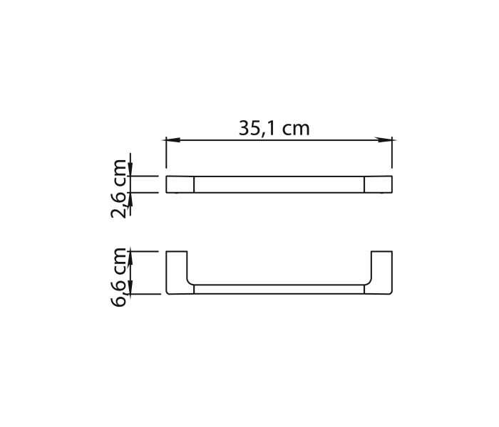 Conjunto de accesorios de baño Gedy Pirenei Croquis 13