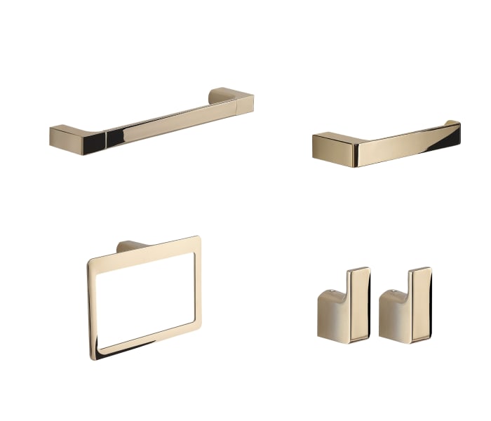 Conjunto de accesorios de baño Gedy Pirenei Principal 4