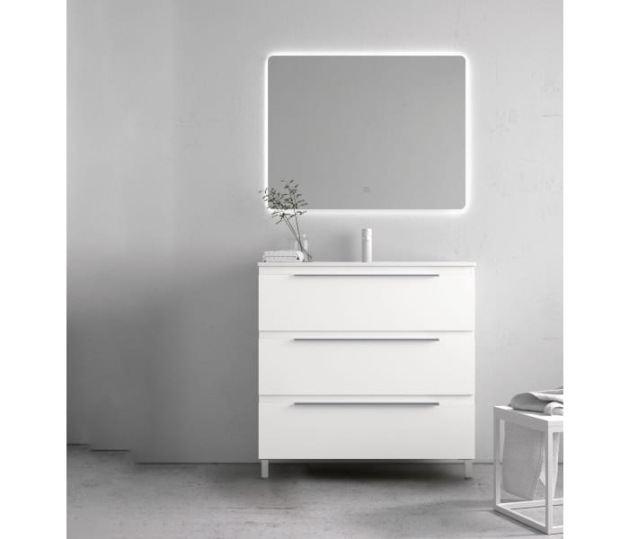 Mueble de baño de fondo reducido 39 cm Avila Dos Carmen Principal 1