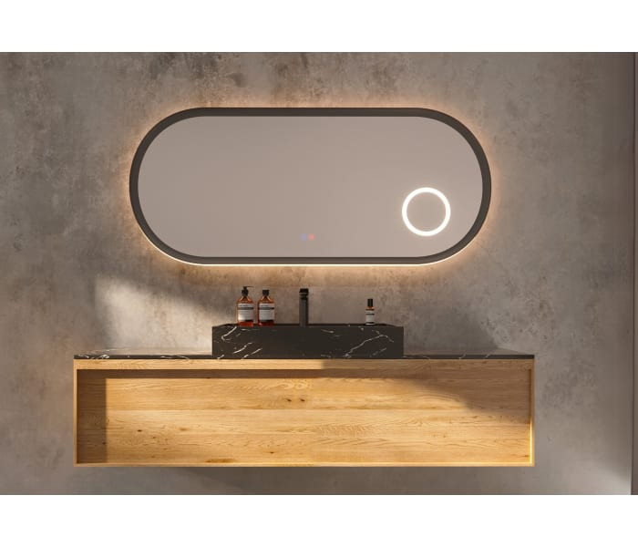 Espejo de baño con luz LED Ledimex Rimini Principal 0