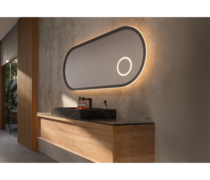 Espejo de baño con luz LED Ledimex Rimini Principal 1