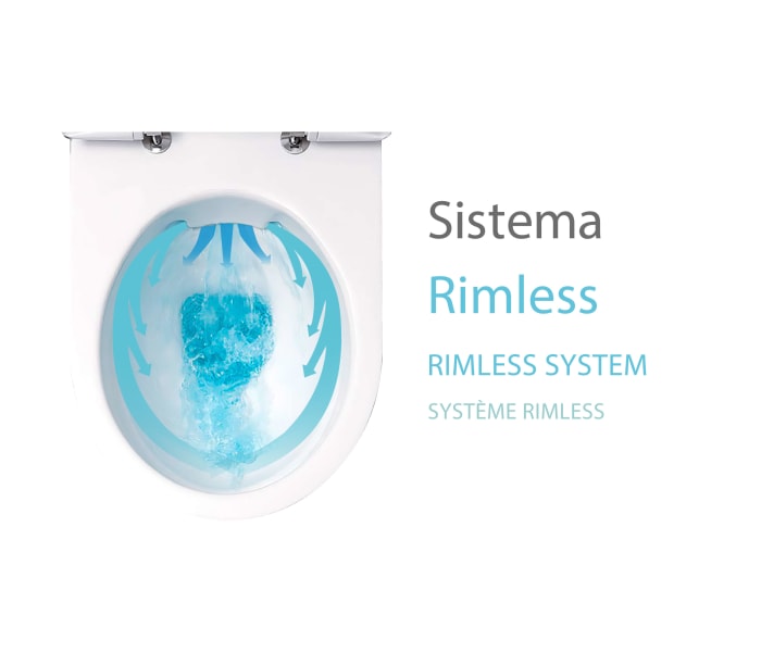 Pack inodoro + bidé Roc Bruntec Detalle 8