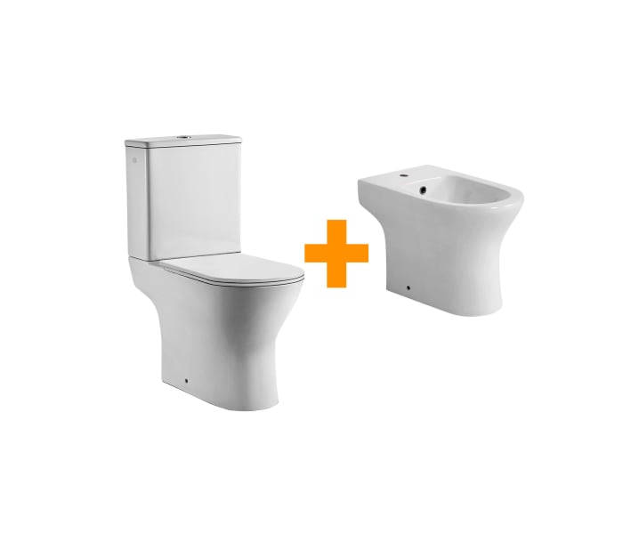 Pack inodoro + bidé Roc Bruntec Principal 1
