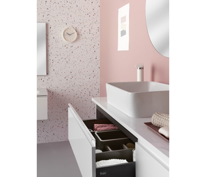 Mueble de baño con encimera de madera Royo Vida Detalle 3