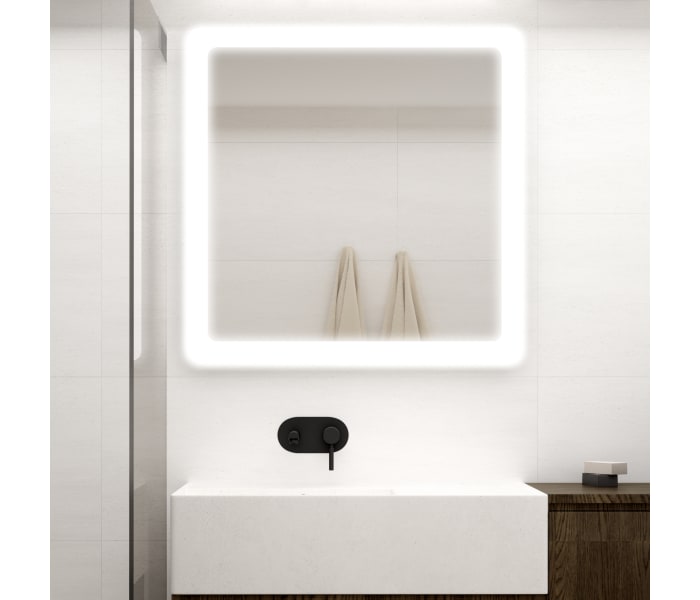 Espejo de baño con luz LED Bruntec Active ST Ambiente 1
