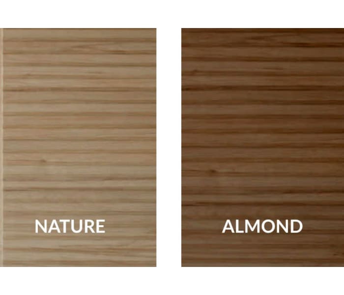 Conjunto de mueble de baño madera maciza palilleria Horizontal Bruntec Alpes 7 Detalle 3