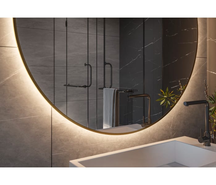 Espejo de baño con luz LED Bruntec Atria Detalle 5