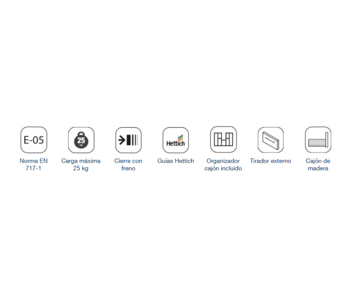 Conjunto mueble de baño Salgar Attila opción 22