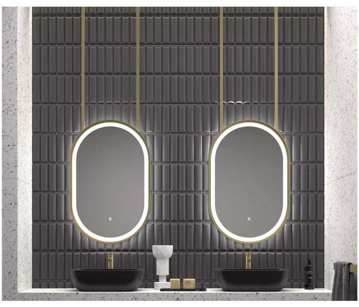 Espejo de baño con luz LED Eurobath Boracay Principal 1