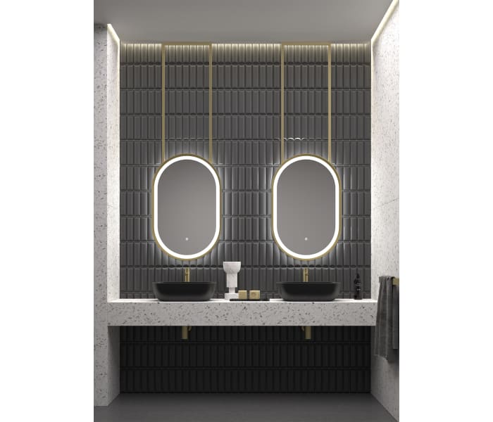 Espejo de baño con luz LED Eurobath Boracay Principal 4