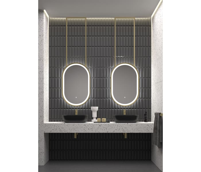 Espejo de baño con luz LED Eurobath Boracay Ambiente 5