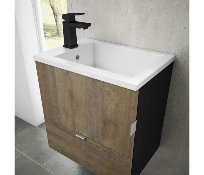 Conjunto mueble de baño fondo reducido 35 cm Campoaras Petit Detalle 2