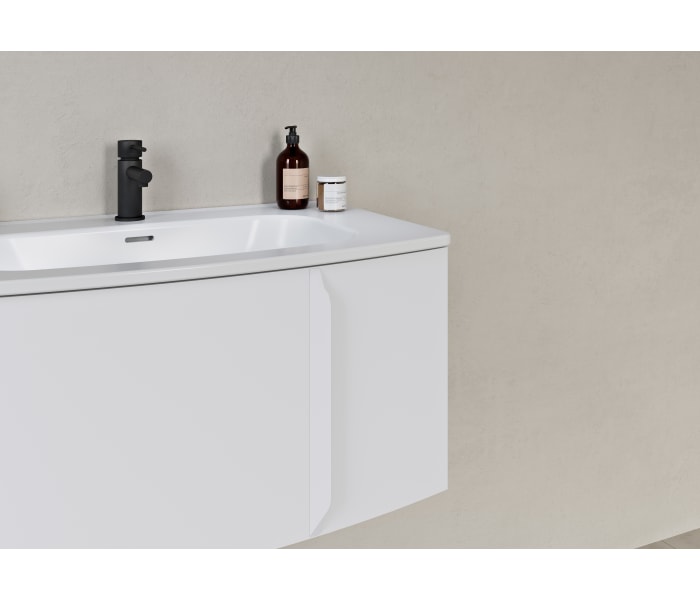 Mueble baño suspendido WAVE 2 cajones con lavabo - Royo Group