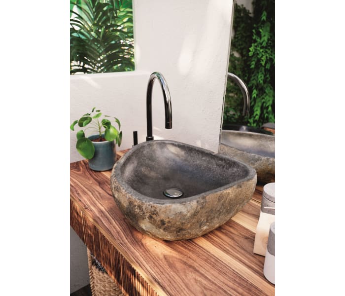 Lavabo sobre encimera Art and Bath Akutan Ambiente 1