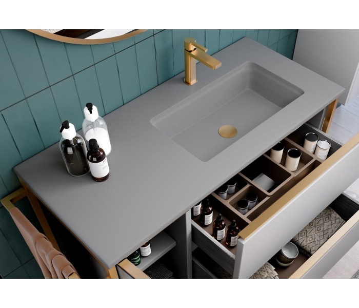 Lavabo encastrado Coycama Mara Masai Detalle 15