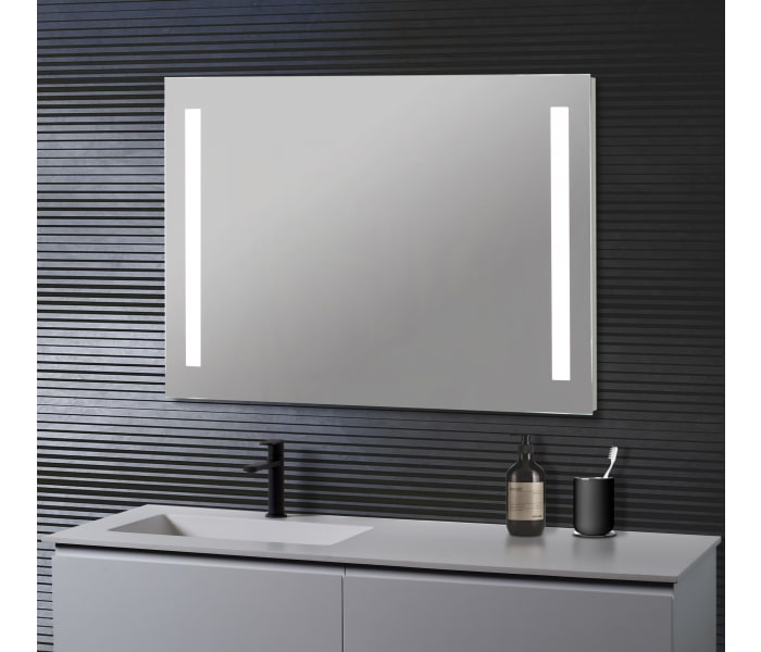 Espejo de baño con luz LED Bruntec Liberty St Ambiente 2