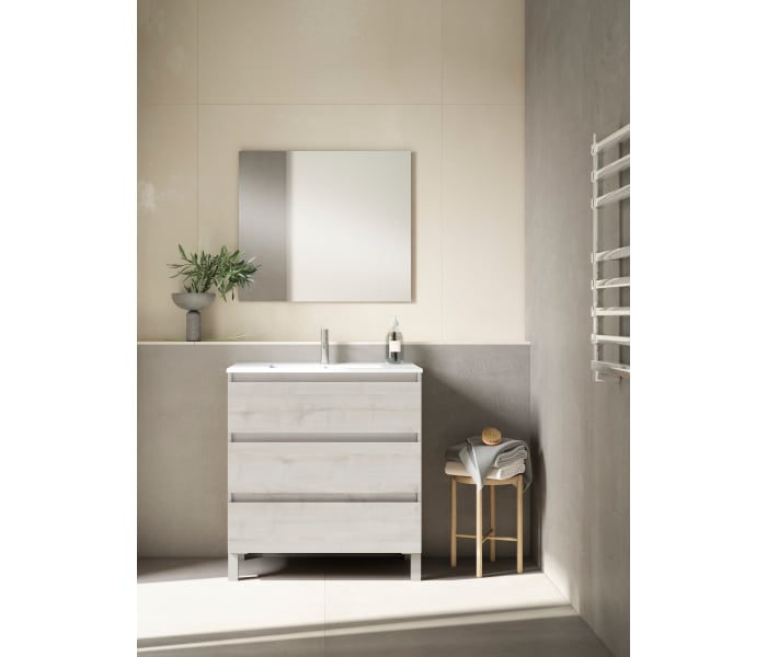 Conjunto mueble de baño fondo reducido 39.5 cm Viso Bath Box Principal 1